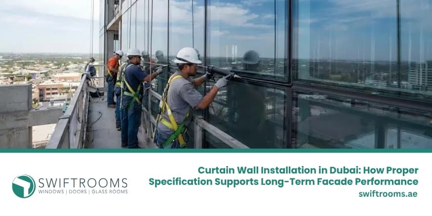 Curtain Wall Installation in Dubai: How Proper Specification Supports Long-Term Facade Performance
